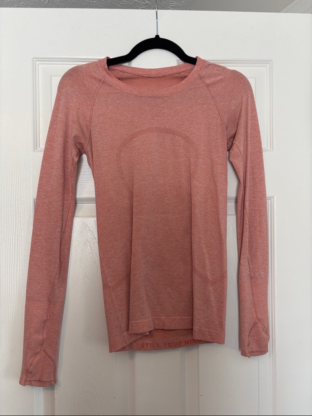 lululemon athletica Long-Sleeve Crewneck Top in Dusty Rose
